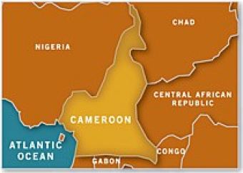 Map of Cameroon