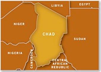 Map of Chad