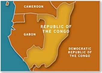 Map of Congo, Republic of